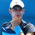 Bernard Tomic slip, slop, slaps during his first round win against Poland’s Lukasz Kubot in the Qualifying rounds of the Medibank International Sydney 2011.