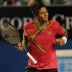 Fernando Verdasco does the double-fisted shake-ya-head party movement.