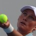 Sam Stosur prepares to serve. GETTY IMAGES