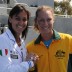 Flavia Pennetta and Sam Stosur. Credit: DaveClifford