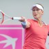 Sam Stosur hits a forehand. AFP