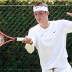 Bernard Tomic in action during the Wimbledon Championships 2011 Qualifying event. Getty Images