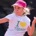 Erika Bollweg in full flight at the National Talent Development Camp. Photo: Mark Riedy 