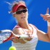 Samantha Stosur of Australia returns a serve during Eastbourne WTA event. Getty Images