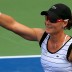 Sam Stosur celebrates her semifinal win over Agnieszka Radwanska at the Rogers Masters. Getty Images