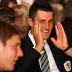 Bernard Tomic at the team dinner. GETTY IMAGES