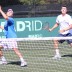 Synchronised smashing: Matt Ebden (left) prepares to smash while Bernard Tomic waits back in support. TENNIS AUSTRALIA