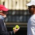 Tony Roche (left) and Pat Rafter. GETTY IMAGES