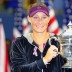 Australian tennis player Samantha Stosur celebrates after winning against US Serena Williams during their Women's US Open 2011 finals at the USTA Billie Jean King National Tennis Center in New York September 11, 2011. AFP PHOTO/Emmanuel Dunand (Photo credit should read EMMANUEL DUNAND/AFP/Getty Images)