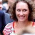 A smiling Sam Stosur with her US Open trophy. Photo: Mark Riedy