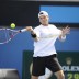 Peter Luczak of Australia in his first round qualifying match on Court 3 ahead of the Australian Open, January 11th 2012.