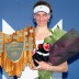 Mona Barthel, Hobart, 2012. GETTY IMAGES