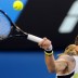 Jelena Dokic crunches a forehand, but it wasn't enough. AFP