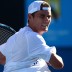 Matt Ebden opened up a two sets to love lead before Kei Nishikori reeled him in. GETTY IMAGES