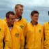 The Australian Davis Cup team in Ocean Grove The Australian Davis Cup team in Ocean Grove