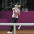 Jelena Dokic belts a forehand. (freshfocus)
