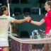 Jarmila Gajdosova (left) and Amra Sadikovic, Fribourg, Switzerland, 2012. FRESHFOCUS