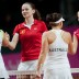 Jelena Dokic, Amra Sadikovic, Casey Dellacqua and Belinda Bencic, Fribourg, Switzerland, 2012. FRESHFOCUS