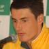Bernard Tomic addresses the press