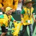 Cruz and Mia Hewitt celebrate