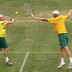 Lleyton Hewitt and Chris Guccione