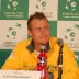 Lleyton Hewitt addresses the press