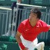 Wu Di serves
