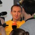 Australian Fed Cup captain David Taylor speaks with the media at the official draw ceremony for the Australia v Germany World Group play-off tie in Stuttgart on 21-22 April; Tennis Australia