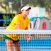 Isabelle Wallace at the Junior Fed Cup Asia/Oceania qualifying competition in Bendigo; Tennis Australia