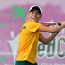 Zoe Hives in action at the Junior Fed Cup Asia/Oceania qualifying competition in Bendigo; Bill Conroy