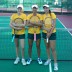 (L-R) Kimberly Birrell, Priscilla Hon and Sara Tomic at the World Junior Tennis Competition; Anthony Richardson