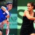 Bernard Tomic (L) and Jarmila Gajdosova will play their second round matches on Day 5 of the French Open at Roland Garros in Paris; Getty Images