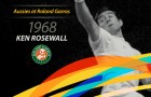 Aussies at Roland Garros: Ken Rosewall 1968