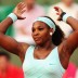 Williams flings her arms in despair as the match against Virginie Razzano slips away in the third set, with the fifth seed falling behind 5-0; Getty Images