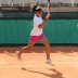 Victorian Destanee Aiava in action during the Longines Future Aces tennis event Roland Garros; Longines