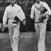 Jack Crawford and Ellsworth Vines, Wimbledon, 1932. GETTY IMAGES