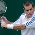 Scott Draper, Wimbledon, 2002. GETTY IMAGES