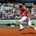 Second seed Rafael Nadal sprints for a short ball during his convincing semifinal win over compatriot David Ferrer at the French Open; Getty Images