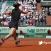 Australia's Samantha Stosur hits a return to Slovakia's Dominika Cibulkova during their Women's Singles quarterfinal match of the French Open tennis tournament at Roland Garros on June 5, 2012 in Paris; Getty Images