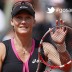 Sam Stosur thanks the crowd after her quarterfinal victory over Dominika Cibulkova in the Roland Garros 2012 quarterfinals. AFP
