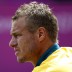 Hewitt was a picture of focus when he took on Sergiy Stakhovsky in the opening round of the men's singles at the London Olympics; Getty Images