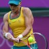 Stosur ended up falling to Suarez Navarro 3-6 7-5 10-8 in their first round match at the London 2012 Games at Wimbledon; Getty Images