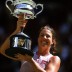 Jennifer Capriati repeated her Australian Open success in 2002, recovering from 6-4 4-0 down against Swiss Martina Hingis in brutal heat to eventually record an incredible 4-6 7-6 6-2 win, her third and final major title; Getty Images