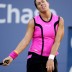 2004 proved to be the last year on tour for Capriati, who eventually succumbed to a persistent shoulder injury. Here she is snapped in her 6-0 2-6 7-6(5) semifinal loss at the 2004 US Open to Elena Dementieva, yet another dramatic match that would be her last at Grand Slam level; Getty Images