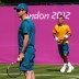 Head of Professional Tennis Todd Woodbridge oversees Lleyton Hewitt's practice session ahead of the 2012 London Olympic Games at the All England Lawn Tennis Club in Wimbledon; Getty Images