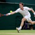 Andy Murray fought valiantly in the Wimbledon men's final against Roger Federer, taking the first set; Getty Images