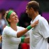 Victoria Azarenka (L) and Max Mirnyi of Belarus celebrate winning gold in the mixed doubles gold medal match at the London 2012 Olympic Games; Getty Images