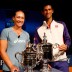 Sam Stosur and Novak Djokovic at the US Open 2012 draw ceremony. Getty Images.