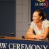 Sam Stosur answers questions from the press during her pre tournament press conference at Flushing Meadows, New York. Tennis Australia.
