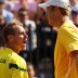 Lleyton Hewitt (left) and Chris Guccione, Davis Cup, 2012. GETTY IMAGES